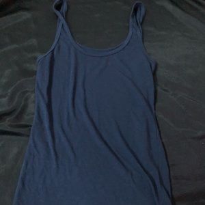 Aerie navy blue tank top